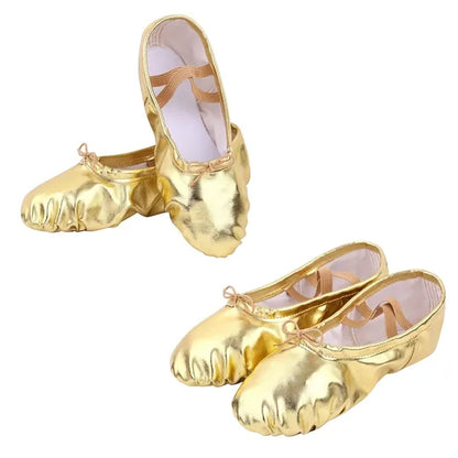 PU Leather Ballet Slippers