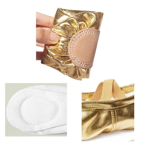 PU Leather Ballet Slippers