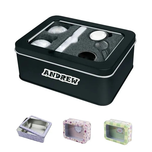 Golf-ball Tin Box