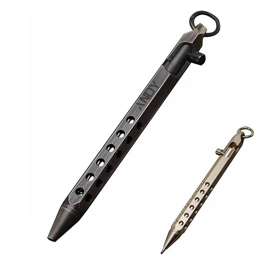 Metal Tactical Pen with Reflls and Clip
