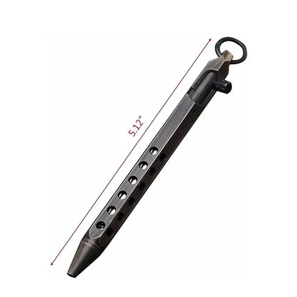 Metal Tactical Pen with Reflls and Clip