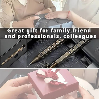 Metal Tactical Pen with Reflls and Clip