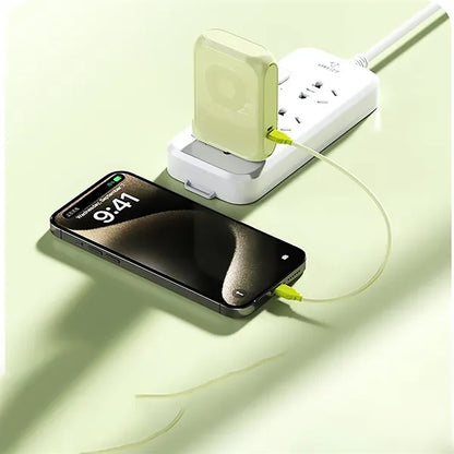 5-in-1 Magnetic Wireless10000mAh Power Bank with AC Plug