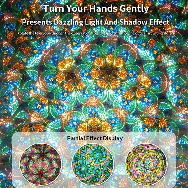 Magic Rotating Kaleidoscope