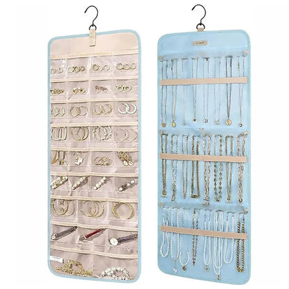 Jewelry Organizer Storage Roll w/ Hanger