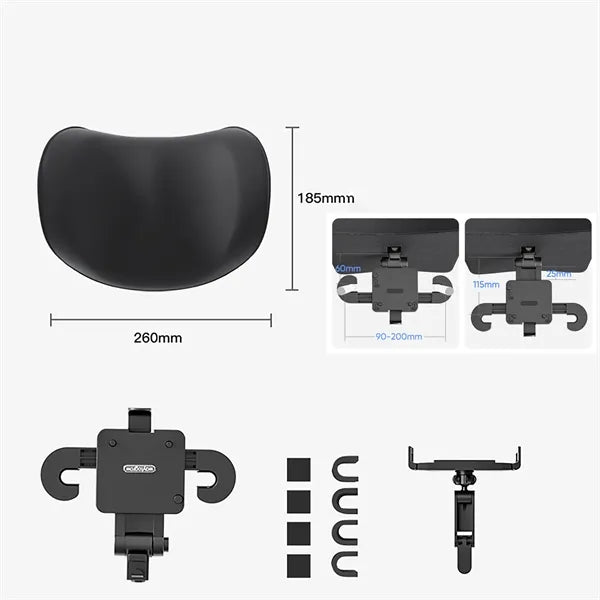 Universal Memory Foam Neck and Shoulder Pillow for Cars