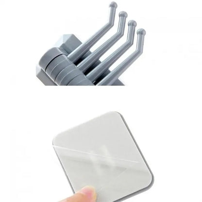 Towel Hanger w/ Hooks