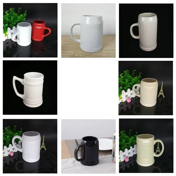 17-20 Oz Ceramic Stoneware Tankard Beer Mug
