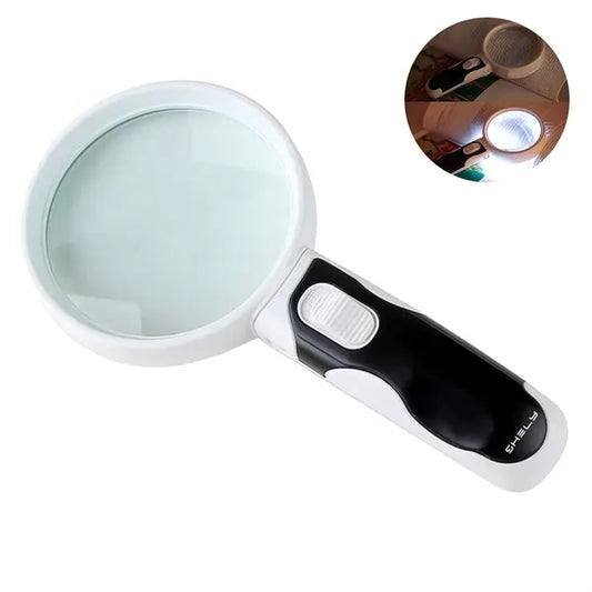 Handheld Magnifying Glass With Light Detachable
