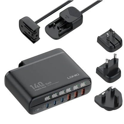 140w Gallium Nitride Multi-Port Super Fast Charger