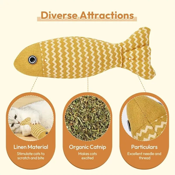 Catnip Toys for Indoor Cats