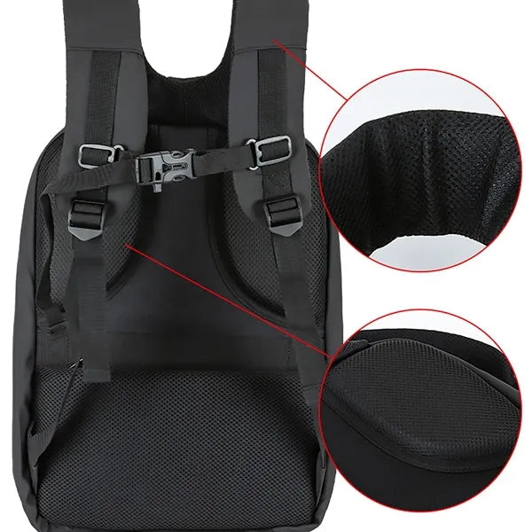 LED Backpack Motorcycle Backpack with 64x64 Screen BT
