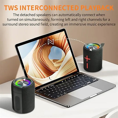 2 in 1 Magnetic Dual Splittable Bluetooth Speaker
