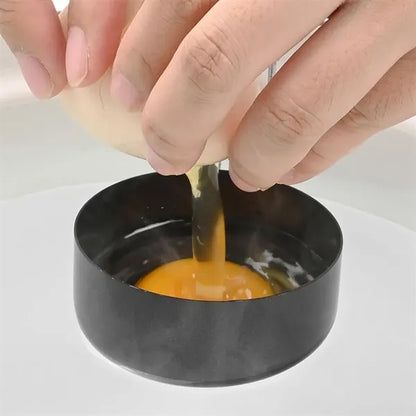 Portable 430 Stainless Steel Egg Poacher With Folding Handle