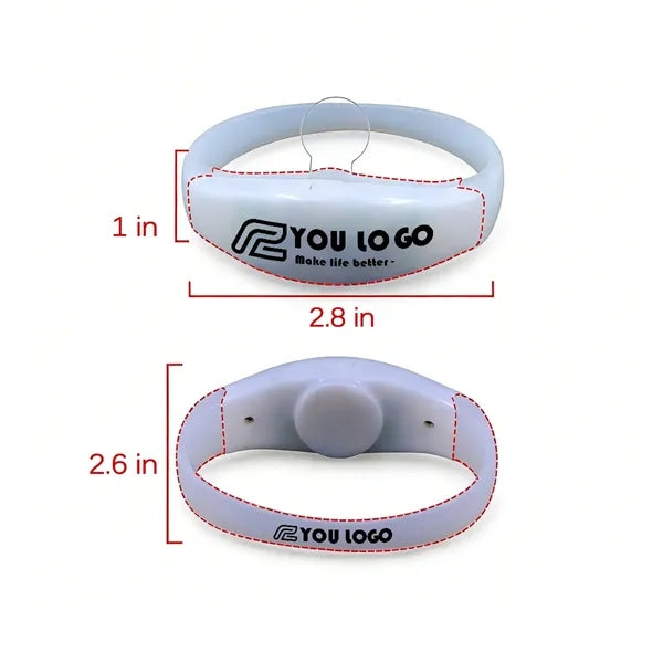 Glow Bracelet Voice Activated Light Color Change Party Sport