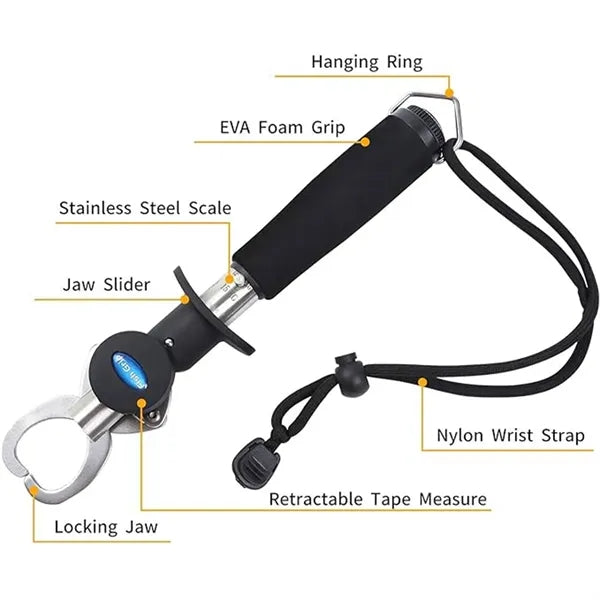 Fish Lip Gripper w/ Scale and Tape