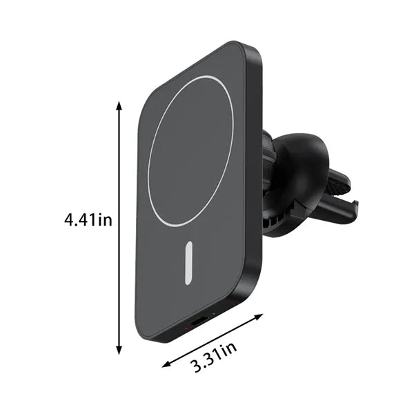 15W Magnetic Wireless Fast Charging Car Mount Charger