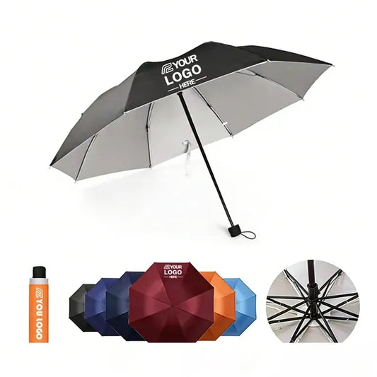 Windproof Compact Travel Umbrella For Car Backpack OnTheGo
