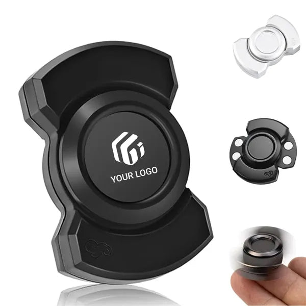 Portable mini hand stress relief spinning top fidget toys