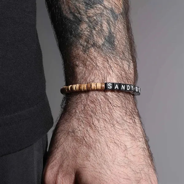 Coconut Shell Wood Friendship Bracelet