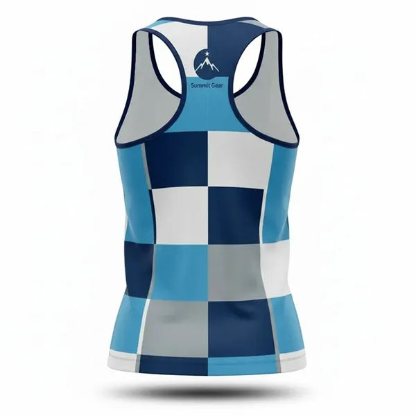 Women's Silk Feel Sublimated Racerback Tank Top