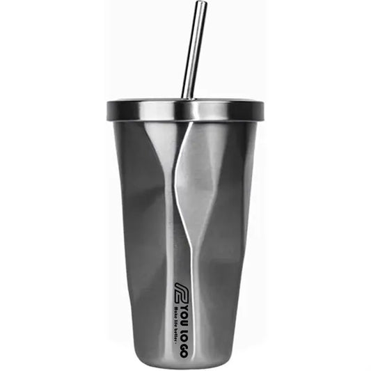 17oz Stainless Steel Leakproof Tumbler Insulated Travel Car