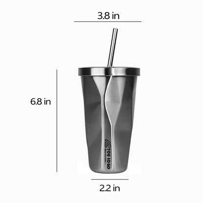 17oz Stainless Steel Leakproof Tumbler Insulated Travel Car