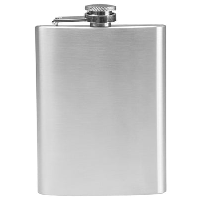 8 oz. Verano Stainless Steel Hip Flasks