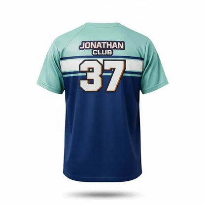 Men's Premium Sublimated Crew Neck Raglan Baseball T-shrit