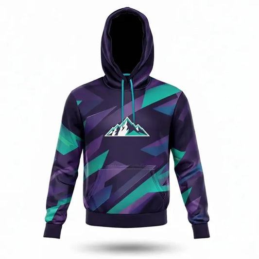Lightweight 250G Cropped Hoodie Sublimated