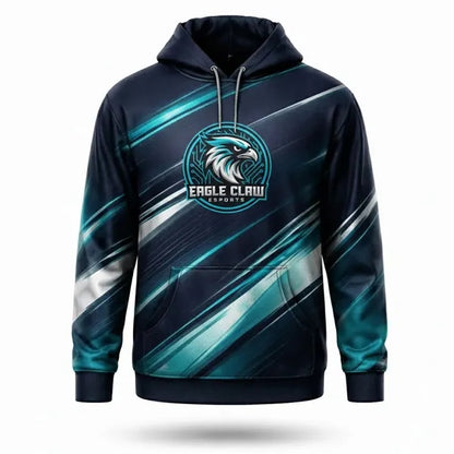 Sublimated Fleece Lining 8.3 Oz Kangaroo Hoodie
