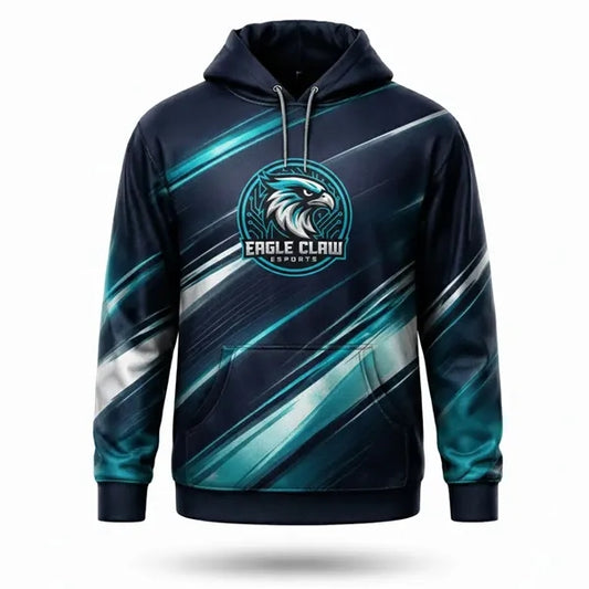 Sublimated Fleece Lining 8.3 Oz Kangaroo Hoodie
