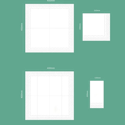 Custom Logo Printed Square Paper Napkins