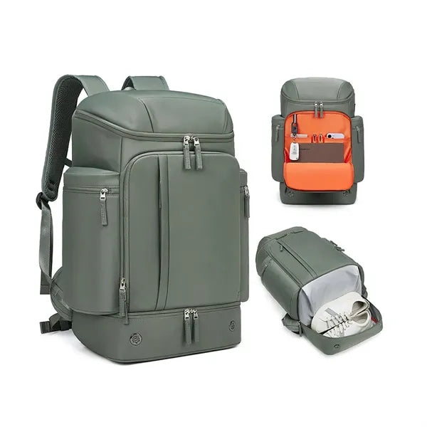 Multifunction Travel Laptop Backpack With Shoe Compartment