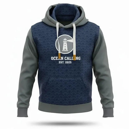 Full Color Fleece Lined 310G Kangaroo Hoodie