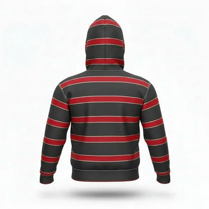 Sublimated Unisex Fleece Lined Cropped Hoodie
