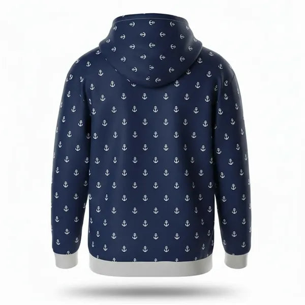 Full Color Unisex 350G Fleece Kangaroo Hoodie