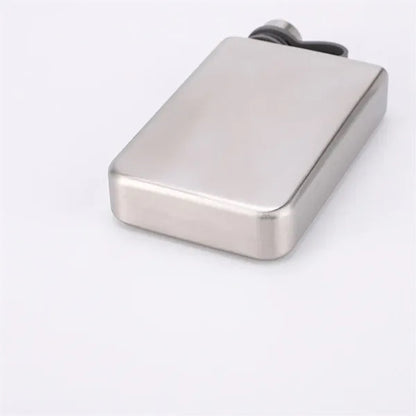 8oz Engravable Steel Flask Gift For Discrete Drinking