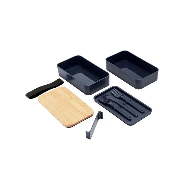 Bamboo Stackable Bento Box