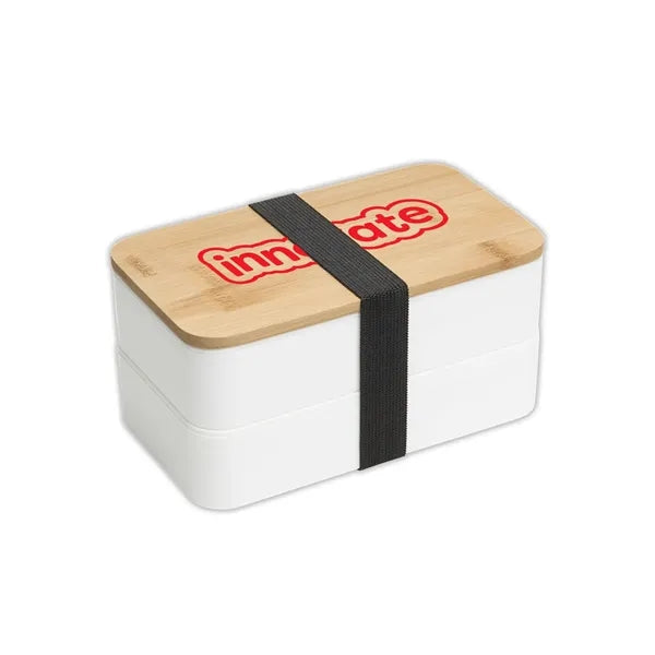 Bamboo Stackable Bento Box