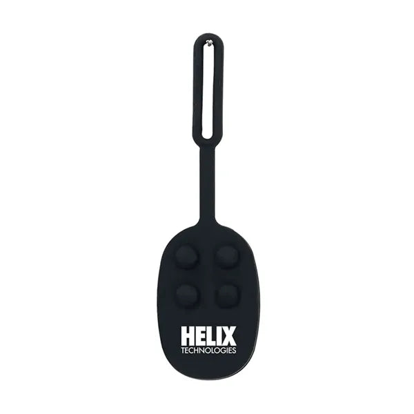 Momo Push Pop Silicone Luggage Tag