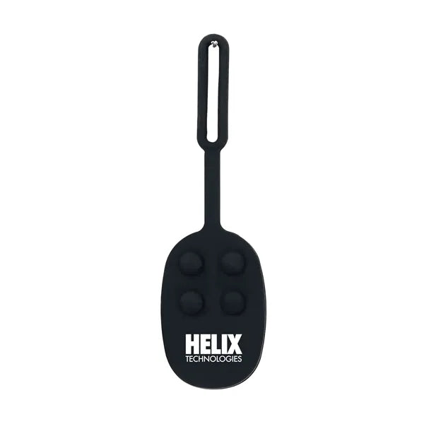 Momo Push Pop Silicone Luggage Tag