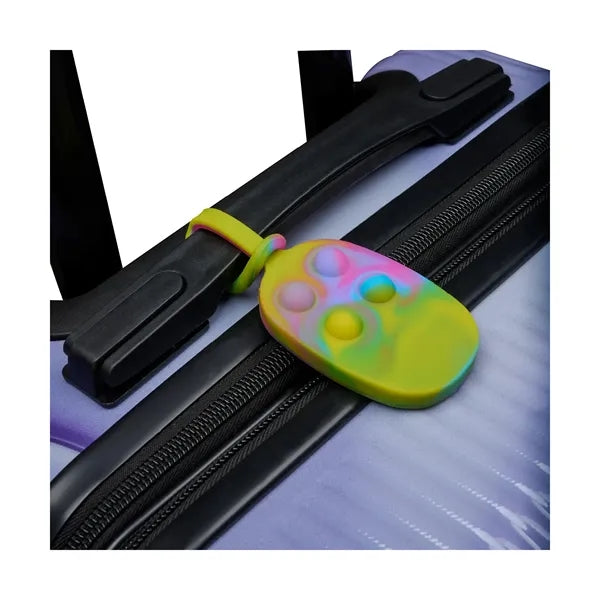 Momo Push Pop Silicone Luggage Tag