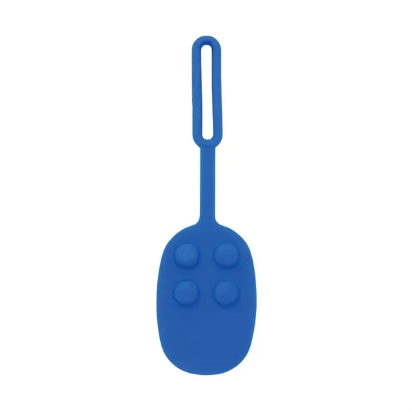 Momo Push Pop Silicone Luggage Tag