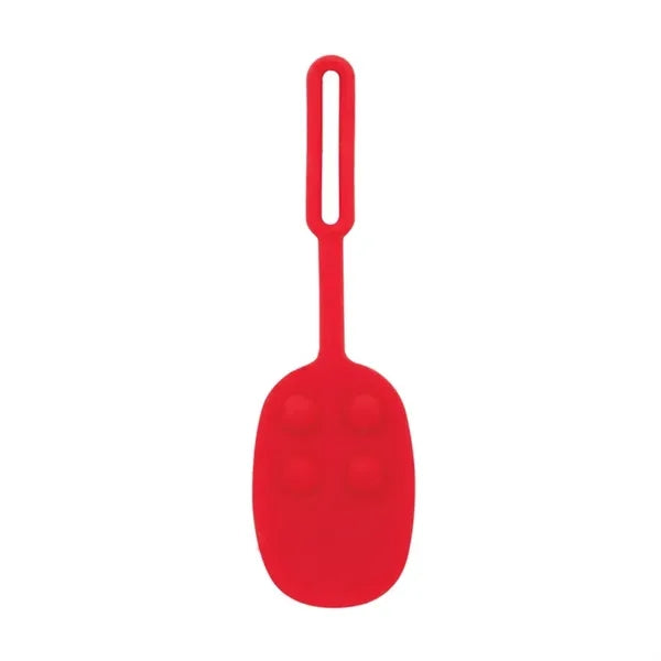 Momo Push Pop Silicone Luggage Tag