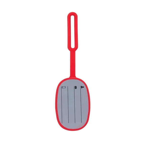 Momo Push Pop Silicone Luggage Tag
