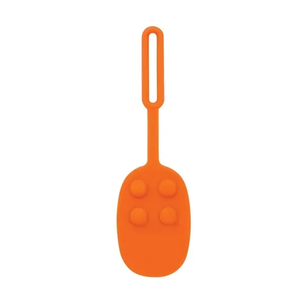 Momo Push Pop Silicone Luggage Tag