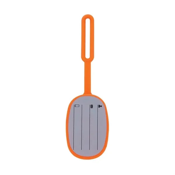Momo Push Pop Silicone Luggage Tag