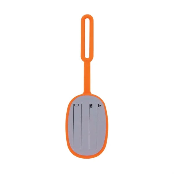 Momo Push Pop Silicone Luggage Tag