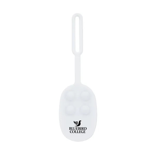 Momo Push Pop Silicone Luggage Tag